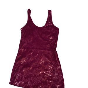 Plum Express‎ Sequin Tank Top